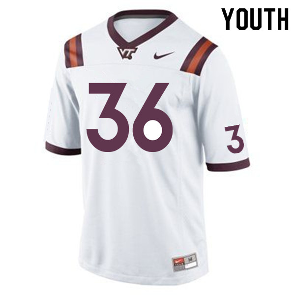 Youth #36 Adonis Alexander Virginia Tech Hokies College Football Jerseys Sale-Maroon